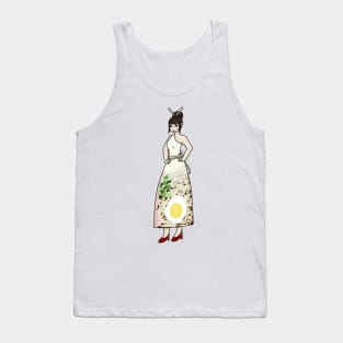 Ramen girl dress design Tank Top